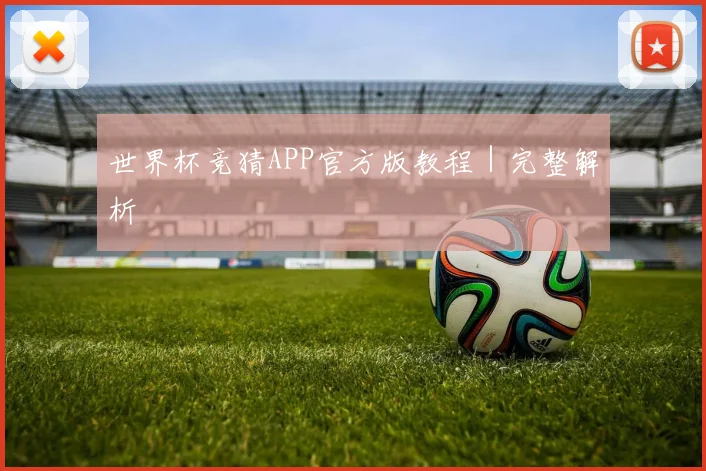 世界杯竞猜APP官方版教程｜完整解析